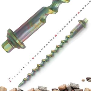 Piquet d'ancrage Tête spécial cailloux